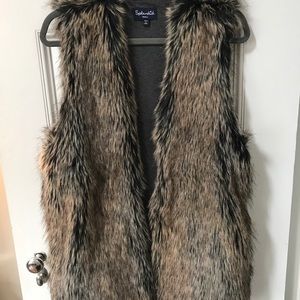 Splendid Faux Fur Vest